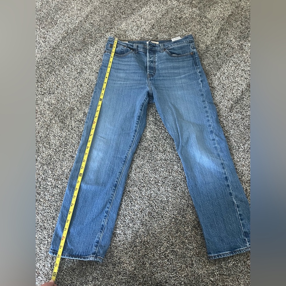 Levi’s Premium Wedgie Straight Jeans W29 L26 - Picture 4 of 5